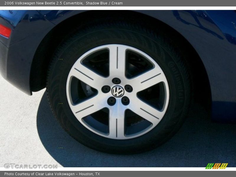 Shadow Blue / Cream 2006 Volkswagen New Beetle 2.5 Convertible
