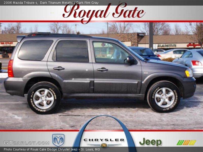 Dark Titanium Metallic / Dark Flint Gray 2006 Mazda Tribute s