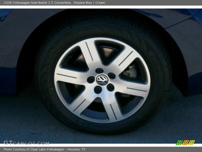Shadow Blue / Cream 2006 Volkswagen New Beetle 2.5 Convertible
