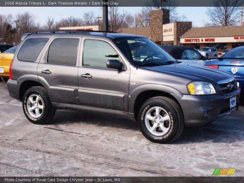 Dark Titanium Metallic / Dark Flint Gray 2006 Mazda Tribute s