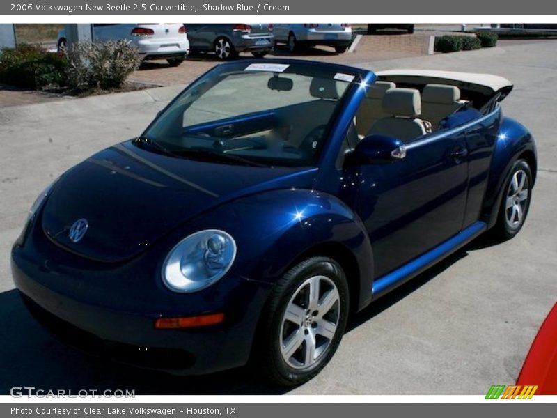 Shadow Blue / Cream 2006 Volkswagen New Beetle 2.5 Convertible