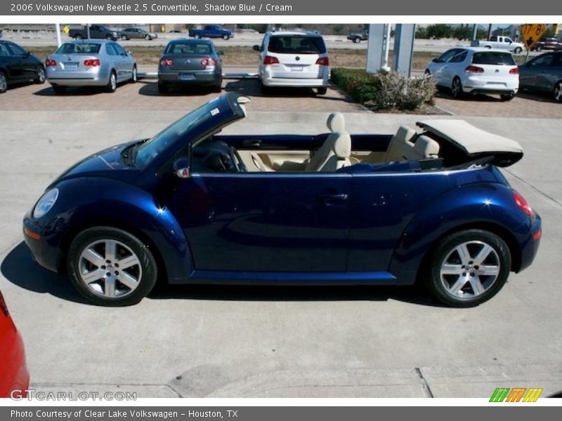 Shadow Blue / Cream 2006 Volkswagen New Beetle 2.5 Convertible