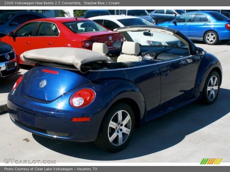 Shadow Blue / Cream 2006 Volkswagen New Beetle 2.5 Convertible