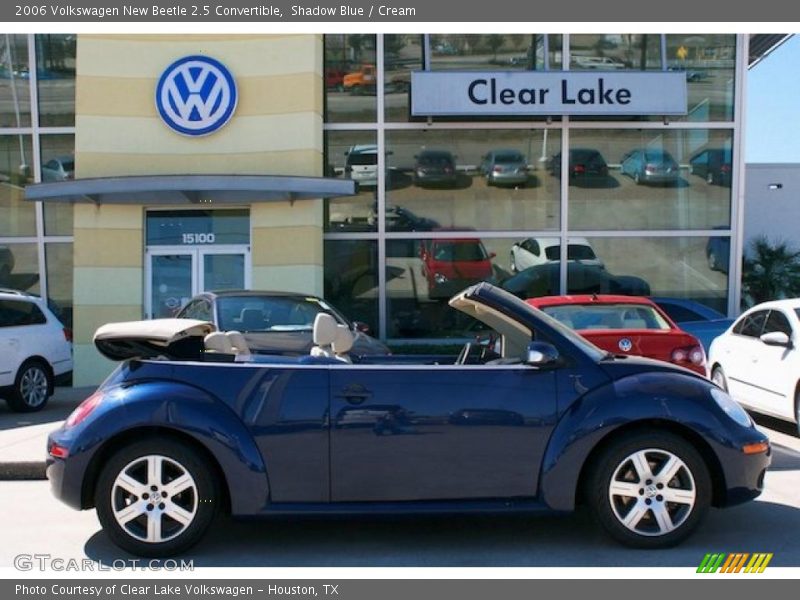 Shadow Blue / Cream 2006 Volkswagen New Beetle 2.5 Convertible