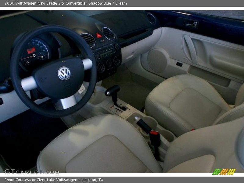 Shadow Blue / Cream 2006 Volkswagen New Beetle 2.5 Convertible