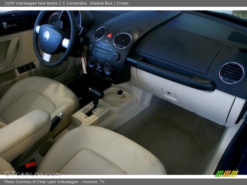 Shadow Blue / Cream 2006 Volkswagen New Beetle 2.5 Convertible