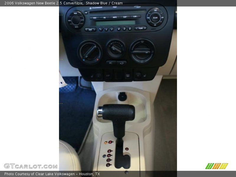 Shadow Blue / Cream 2006 Volkswagen New Beetle 2.5 Convertible