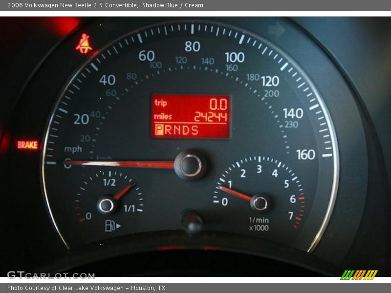Shadow Blue / Cream 2006 Volkswagen New Beetle 2.5 Convertible