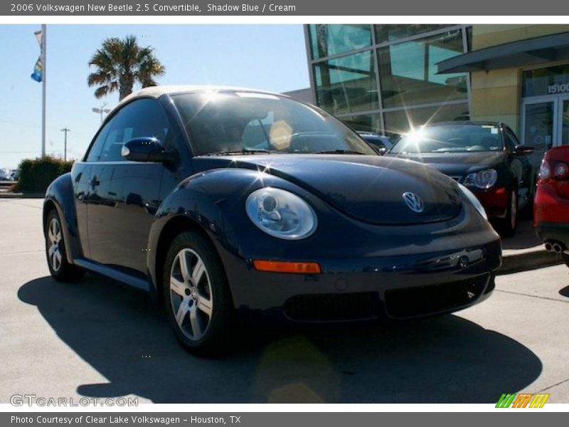 Shadow Blue / Cream 2006 Volkswagen New Beetle 2.5 Convertible