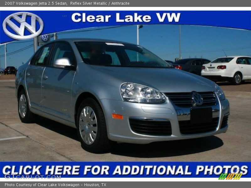 Reflex Silver Metallic / Anthracite 2007 Volkswagen Jetta 2.5 Sedan
