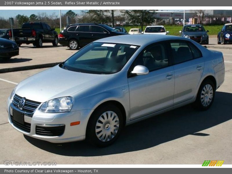Reflex Silver Metallic / Anthracite 2007 Volkswagen Jetta 2.5 Sedan