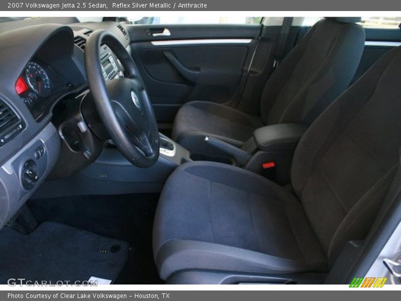 Reflex Silver Metallic / Anthracite 2007 Volkswagen Jetta 2.5 Sedan