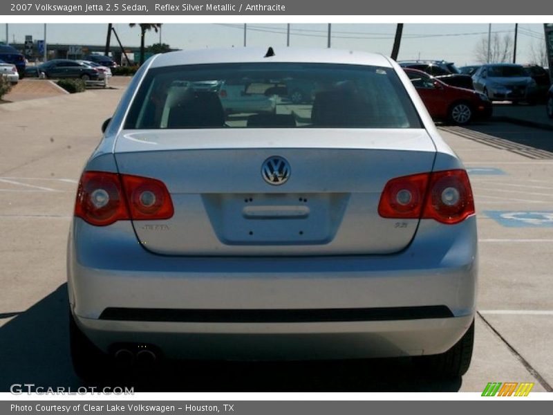 Reflex Silver Metallic / Anthracite 2007 Volkswagen Jetta 2.5 Sedan