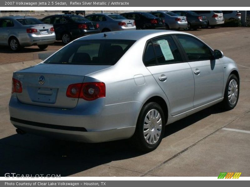Reflex Silver Metallic / Anthracite 2007 Volkswagen Jetta 2.5 Sedan