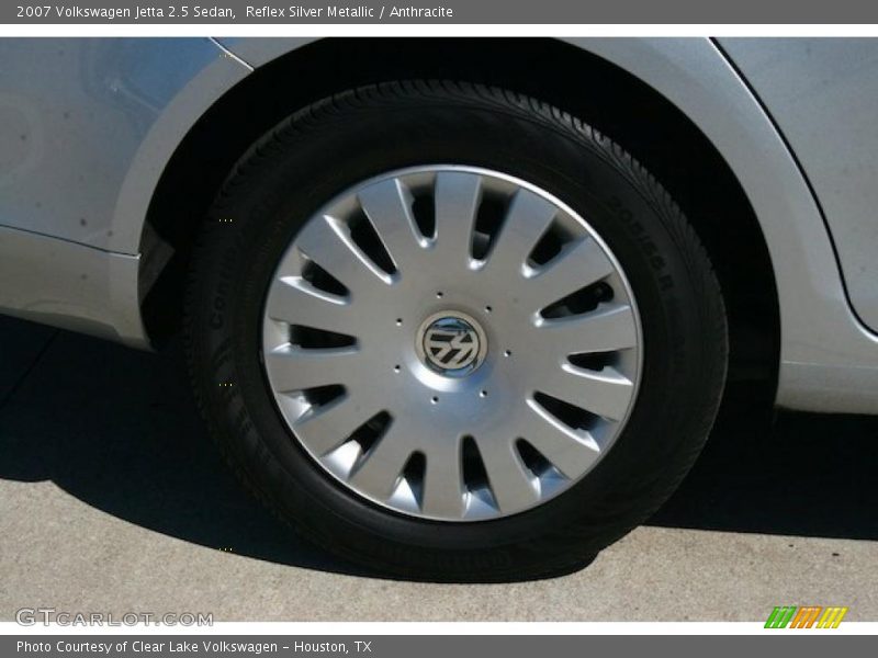 Reflex Silver Metallic / Anthracite 2007 Volkswagen Jetta 2.5 Sedan