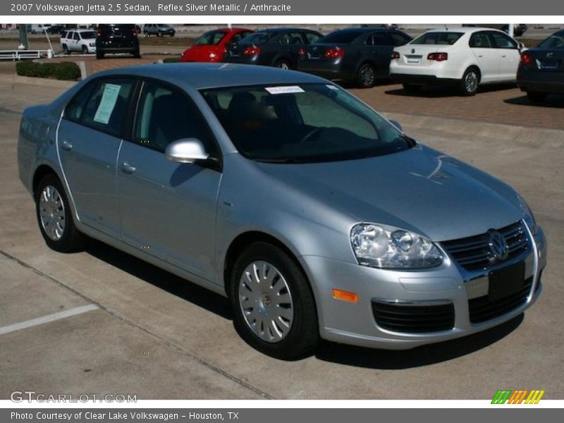 Reflex Silver Metallic / Anthracite 2007 Volkswagen Jetta 2.5 Sedan