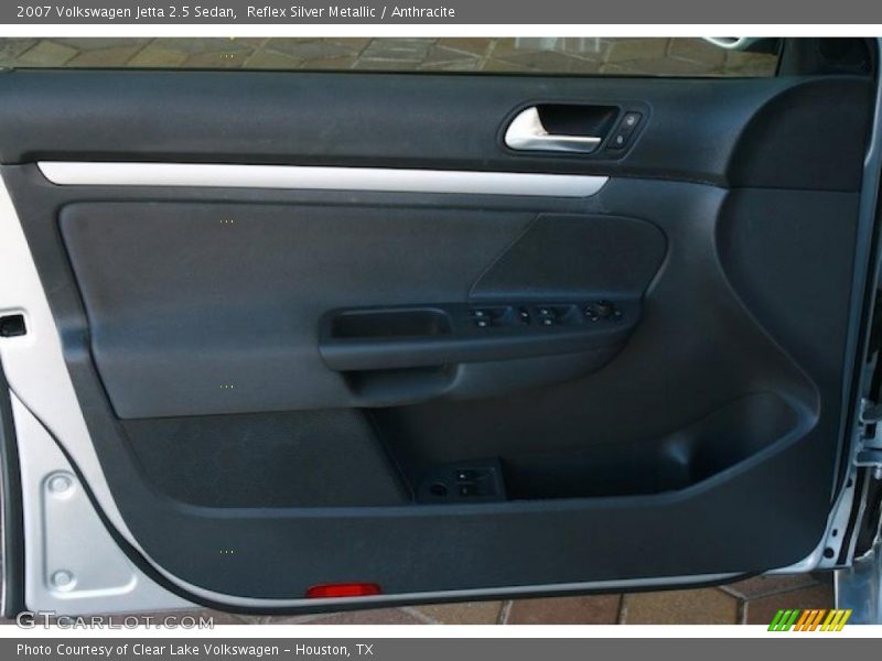 Reflex Silver Metallic / Anthracite 2007 Volkswagen Jetta 2.5 Sedan