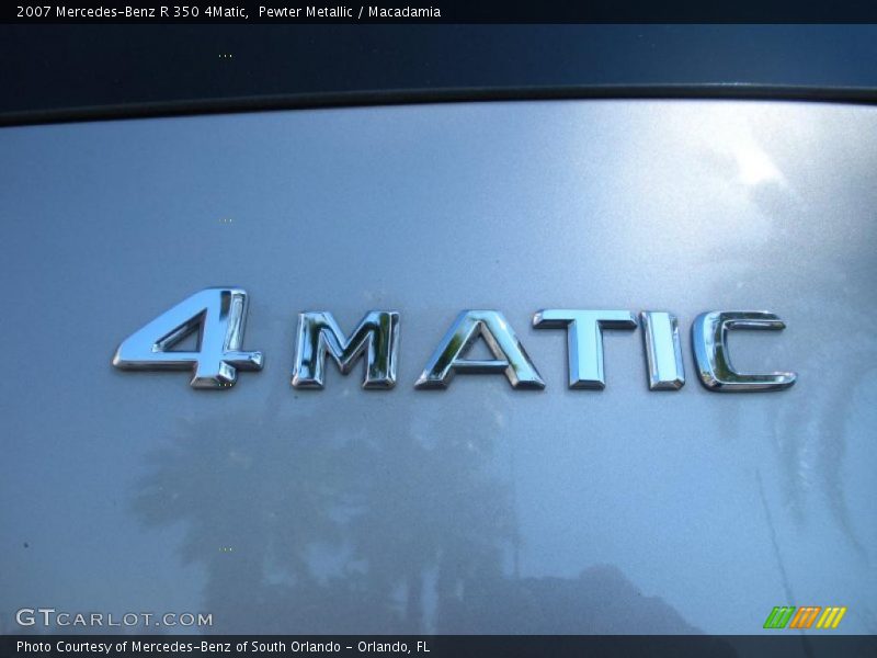 Pewter Metallic / Macadamia 2007 Mercedes-Benz R 350 4Matic
