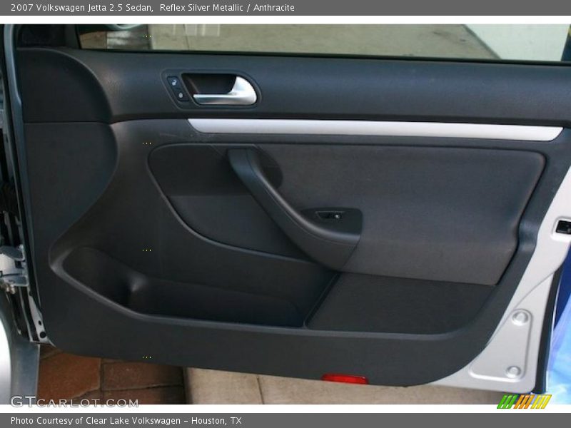 Reflex Silver Metallic / Anthracite 2007 Volkswagen Jetta 2.5 Sedan