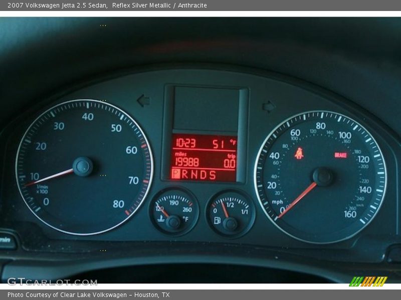 Reflex Silver Metallic / Anthracite 2007 Volkswagen Jetta 2.5 Sedan