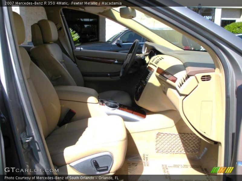 Pewter Metallic / Macadamia 2007 Mercedes-Benz R 350 4Matic