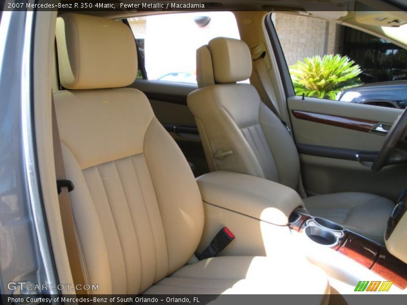 Pewter Metallic / Macadamia 2007 Mercedes-Benz R 350 4Matic
