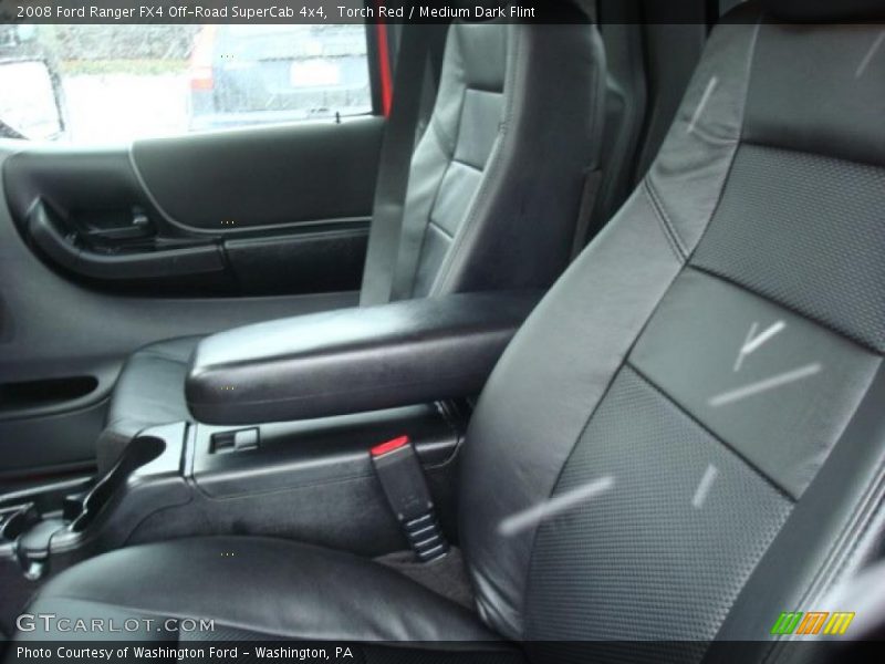 Torch Red / Medium Dark Flint 2008 Ford Ranger FX4 Off-Road SuperCab 4x4