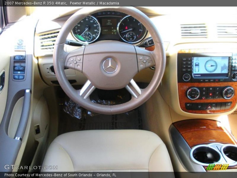 Pewter Metallic / Macadamia 2007 Mercedes-Benz R 350 4Matic