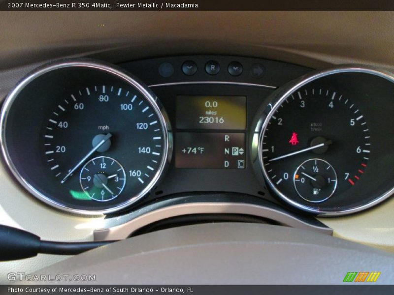 Pewter Metallic / Macadamia 2007 Mercedes-Benz R 350 4Matic