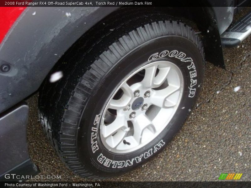 Torch Red / Medium Dark Flint 2008 Ford Ranger FX4 Off-Road SuperCab 4x4