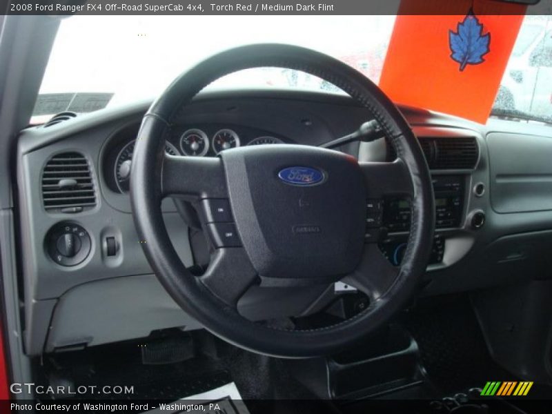 Torch Red / Medium Dark Flint 2008 Ford Ranger FX4 Off-Road SuperCab 4x4
