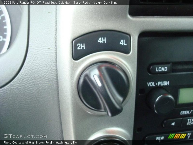 Torch Red / Medium Dark Flint 2008 Ford Ranger FX4 Off-Road SuperCab 4x4