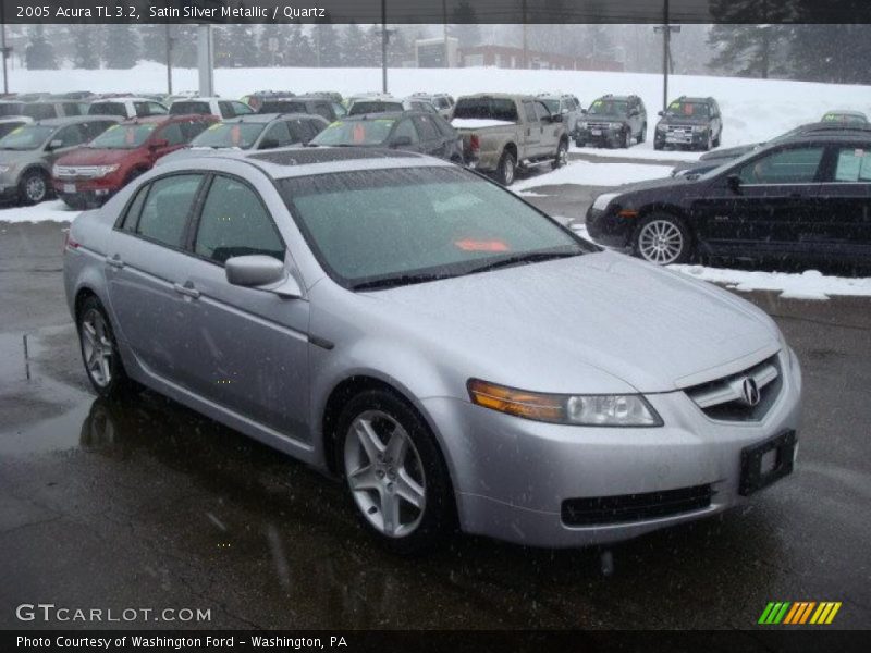 Satin Silver Metallic / Quartz 2005 Acura TL 3.2
