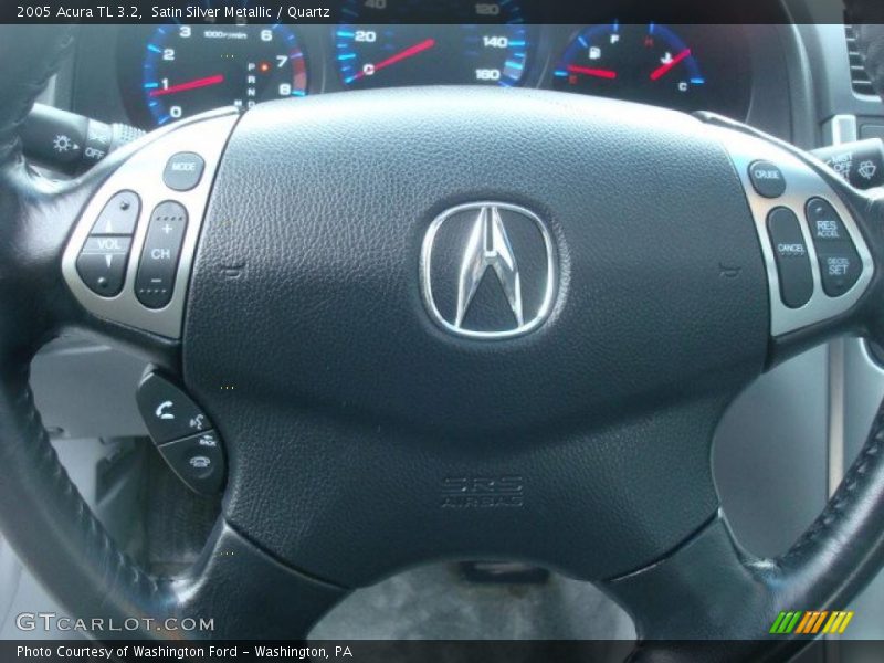 Satin Silver Metallic / Quartz 2005 Acura TL 3.2