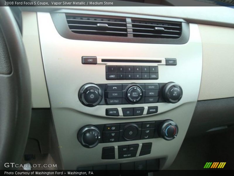 Vapor Silver Metallic / Medium Stone 2008 Ford Focus S Coupe