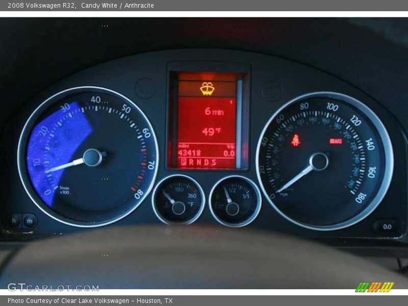 Candy White / Anthracite 2008 Volkswagen R32