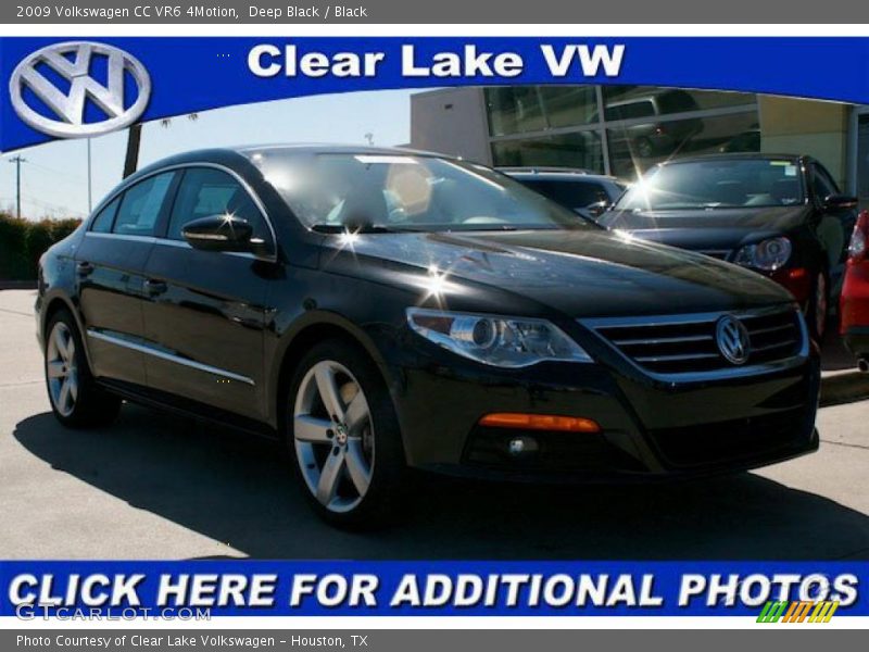 Deep Black / Black 2009 Volkswagen CC VR6 4Motion