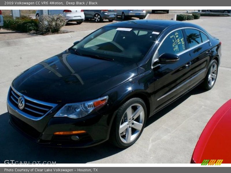 Deep Black / Black 2009 Volkswagen CC VR6 4Motion