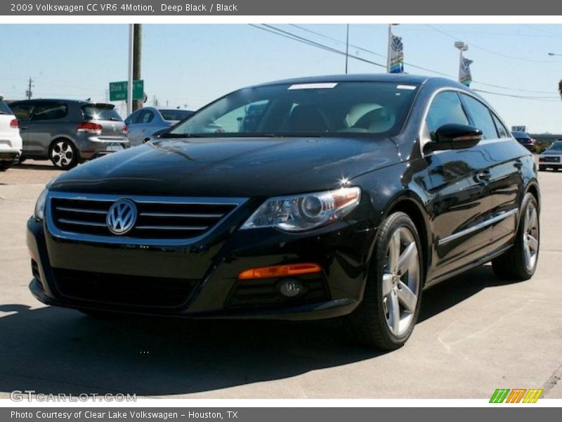 Deep Black / Black 2009 Volkswagen CC VR6 4Motion