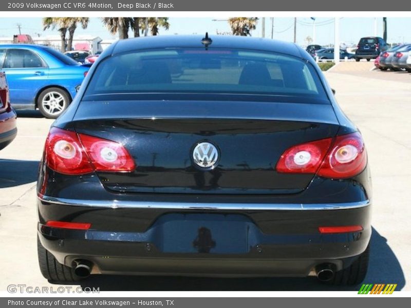 Deep Black / Black 2009 Volkswagen CC VR6 4Motion
