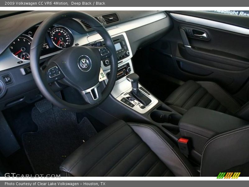 Deep Black / Black 2009 Volkswagen CC VR6 4Motion