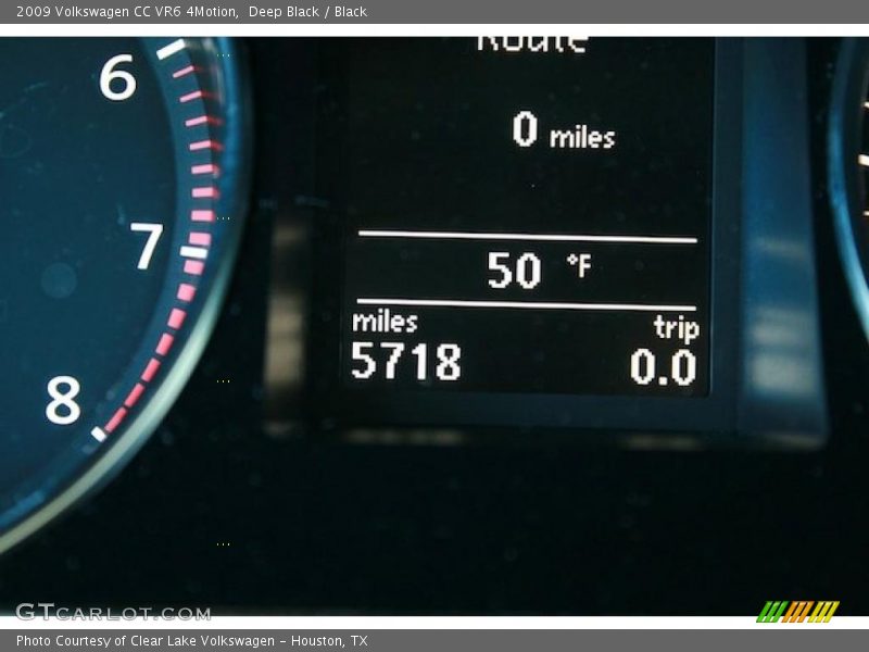 Deep Black / Black 2009 Volkswagen CC VR6 4Motion