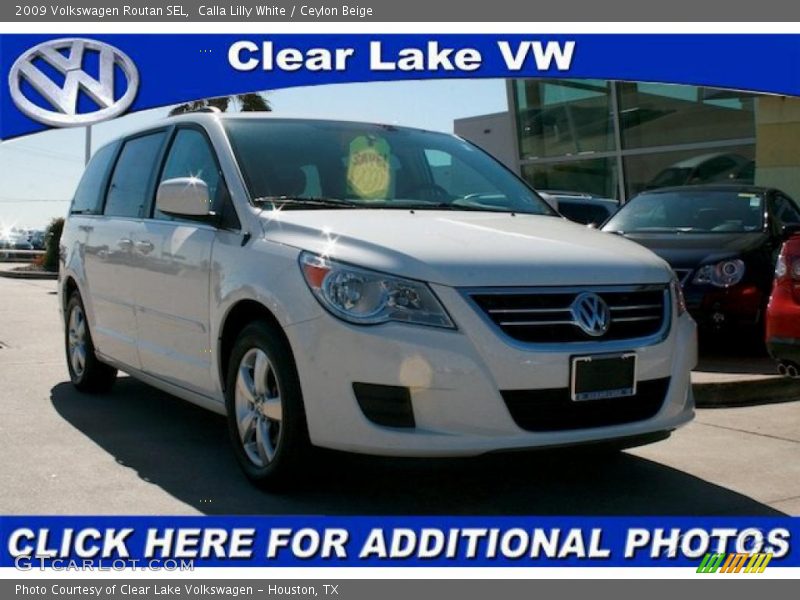 Calla Lilly White / Ceylon Beige 2009 Volkswagen Routan SEL
