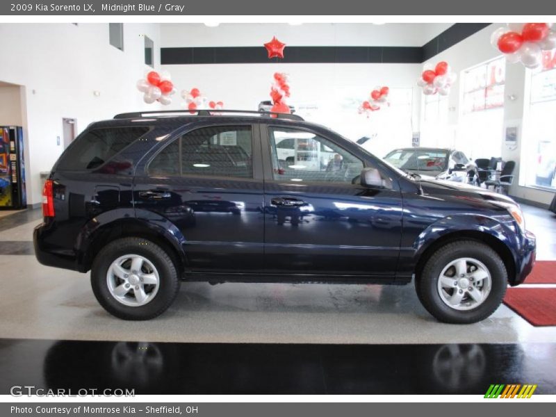 Midnight Blue / Gray 2009 Kia Sorento LX