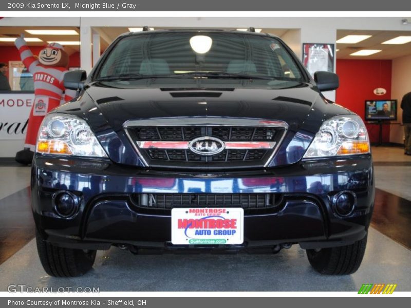 Midnight Blue / Gray 2009 Kia Sorento LX