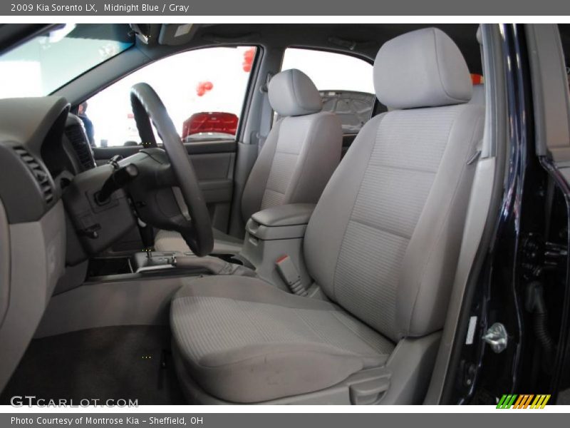 Midnight Blue / Gray 2009 Kia Sorento LX