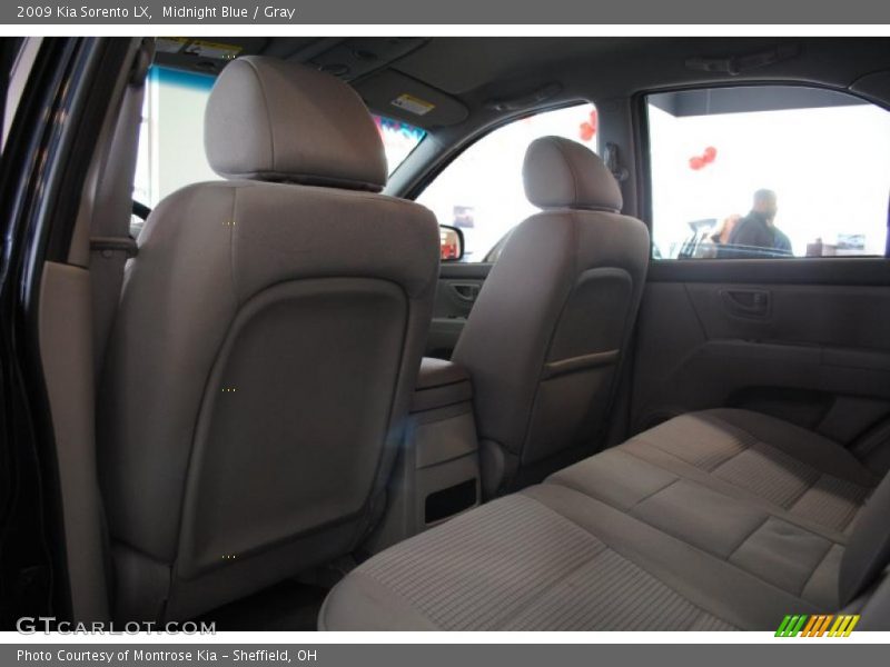 Midnight Blue / Gray 2009 Kia Sorento LX