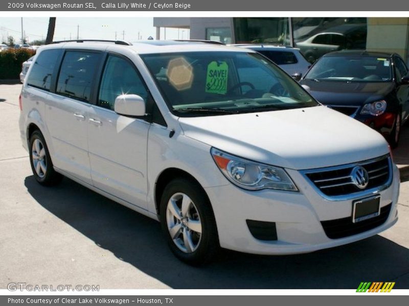 Calla Lilly White / Ceylon Beige 2009 Volkswagen Routan SEL