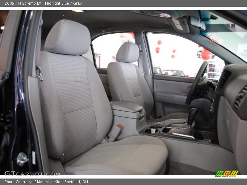 Midnight Blue / Gray 2009 Kia Sorento LX