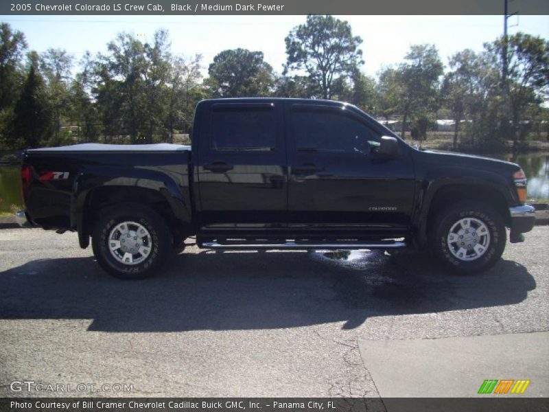 Black / Medium Dark Pewter 2005 Chevrolet Colorado LS Crew Cab